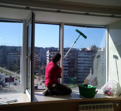 Мытье окон в однокомнатной квартире Яр-Сале